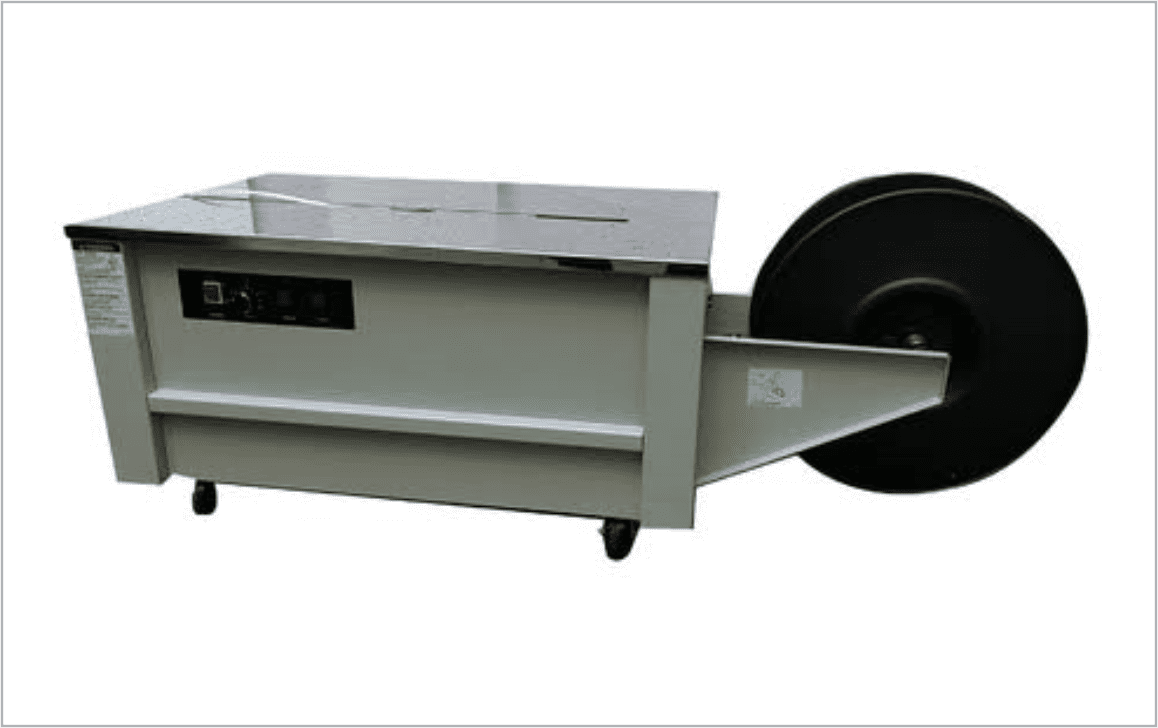 Low Table Top Semi Automatic Strapping Machine